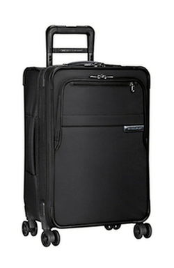 Briggs & Riley Baseline Domestic Carry-On Expandable Spinner 4-Wheel Suitcase Black